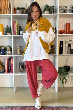 Terry B Classic Sweatshirt White